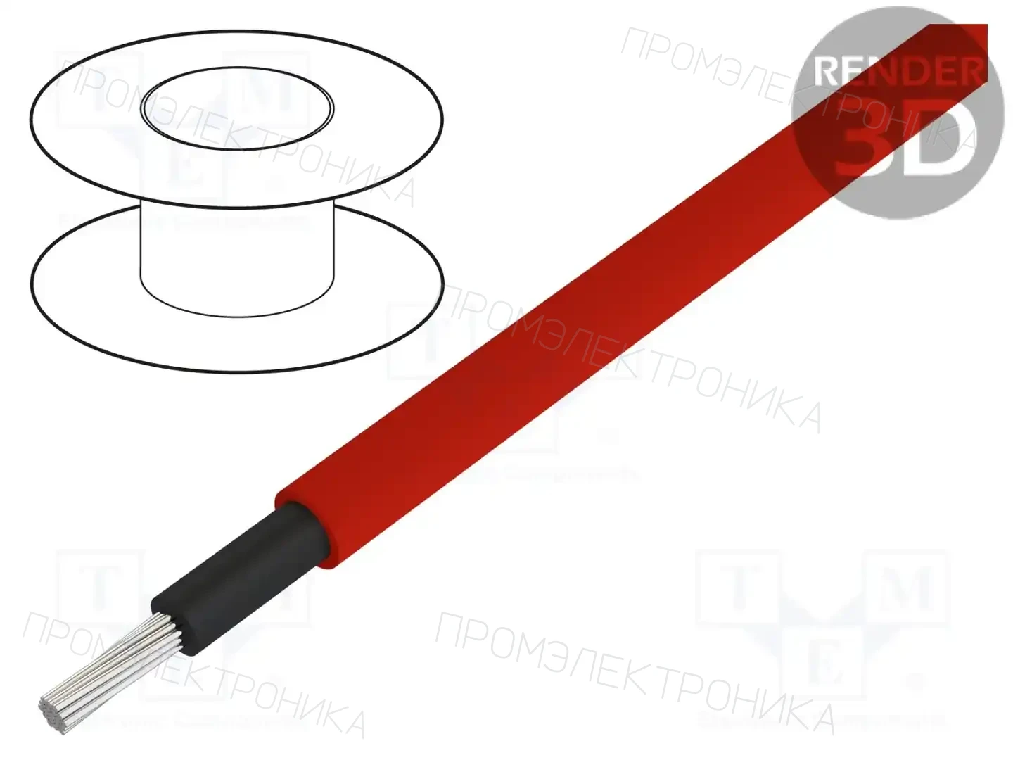 BELDEN 8866 002100 — Провода одножильные - тросик