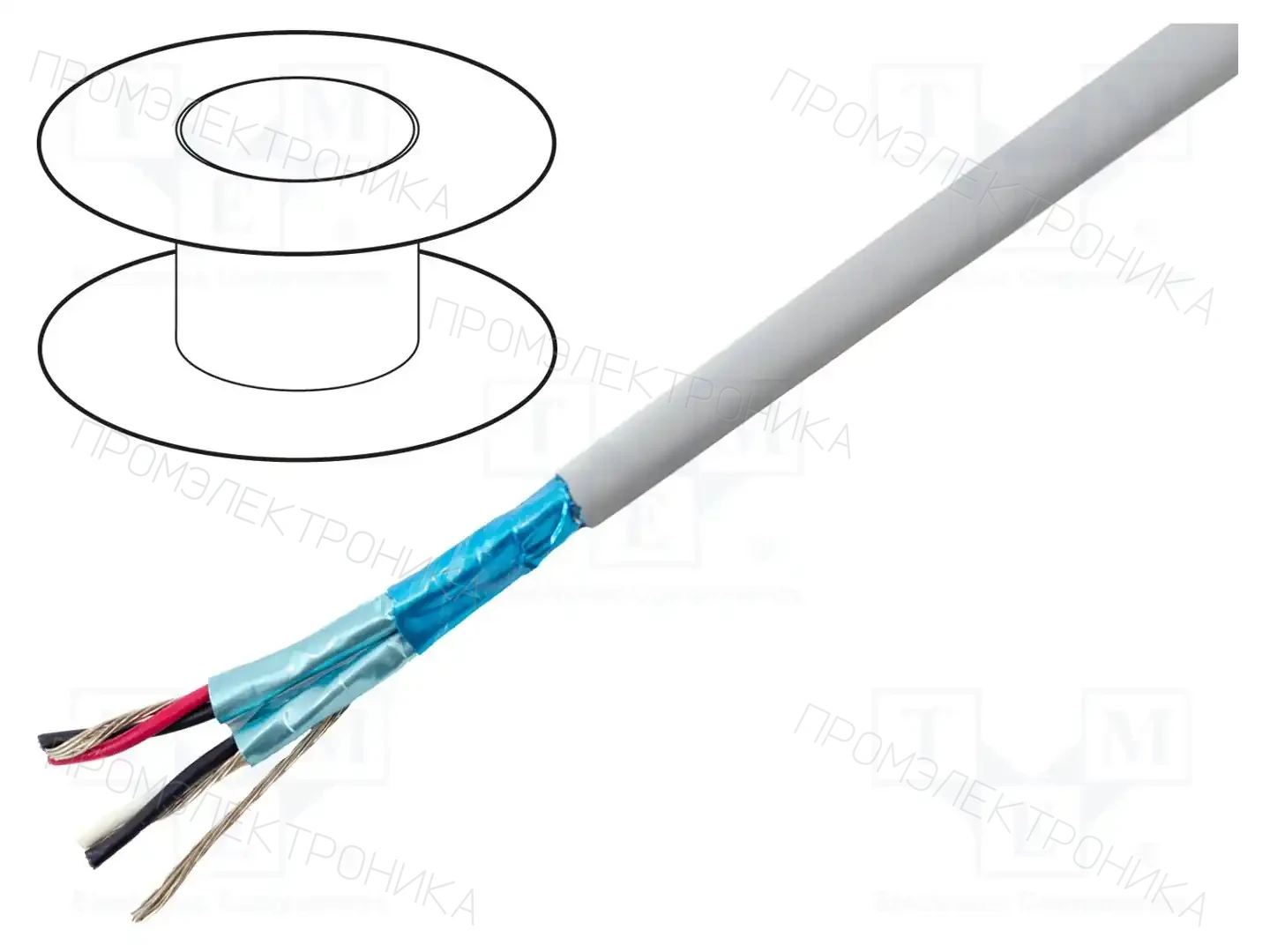 ALPHA WIRE 78232 SL005 — Провода многожильные экранированные