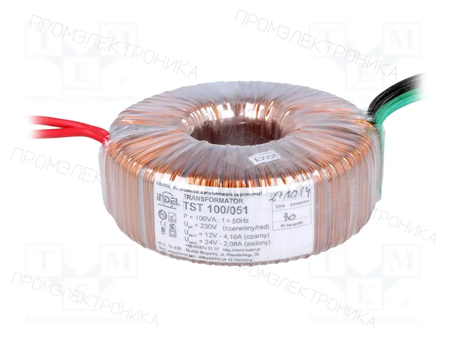 INDEL TST 100/051 — Трансформаторы тороидальные