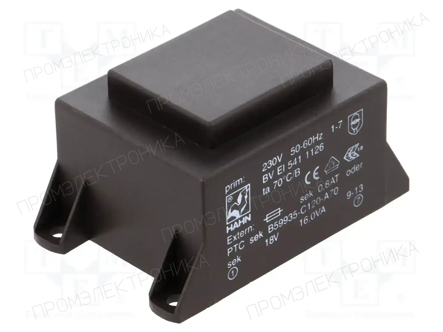HAHN BV EI 541 1126 — Трансформаторы PCB