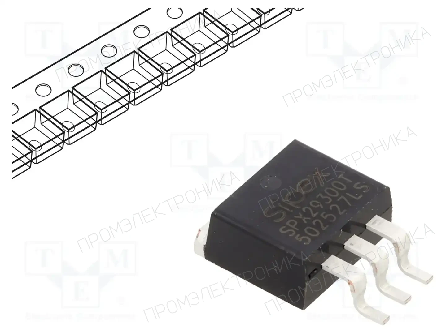 MAXLINEAR SPX29300T-L-5-0/TR — Стабилизаторы напряжения регулир. LDO