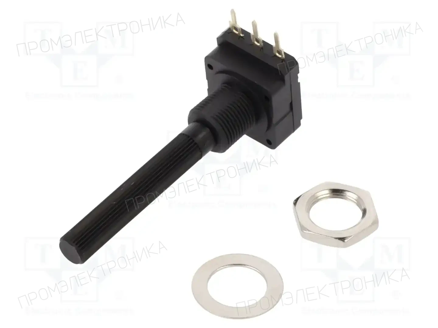 PIHER PC-16 SH10IP06 100KB — Потенциометры однооборотные угольные