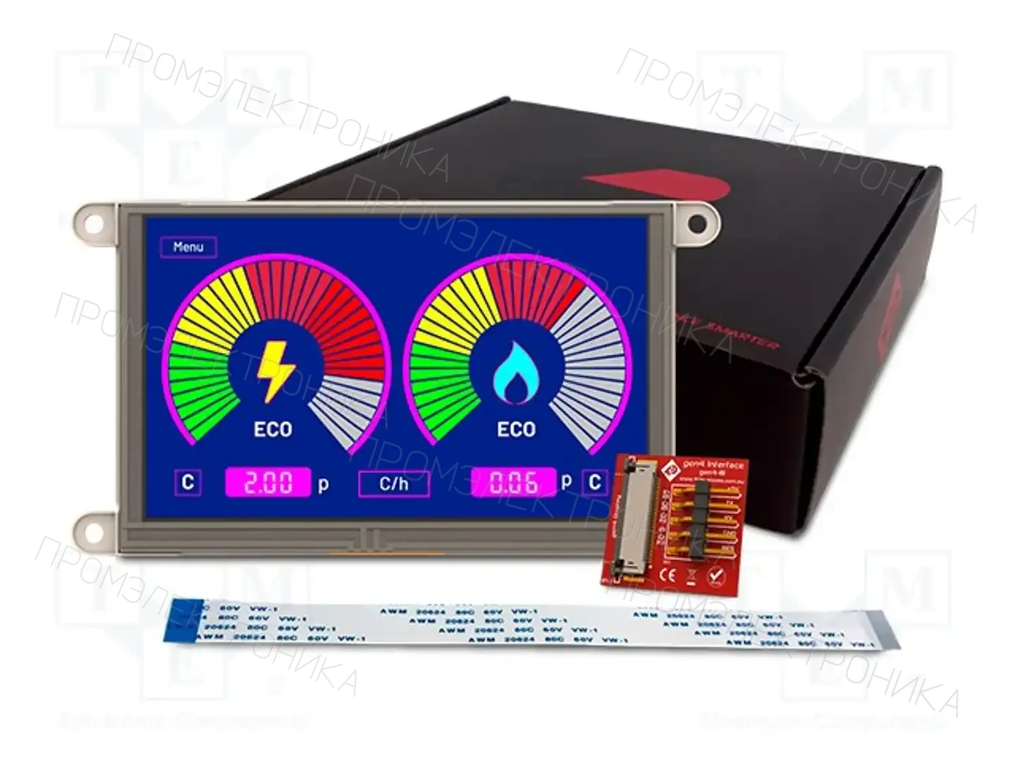 4D Systems GEN4-ULCD-70DT-WVA — Интеллигентные дисплеи