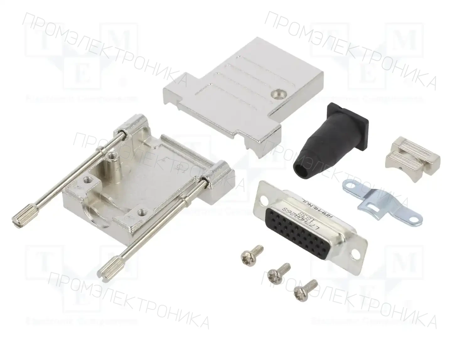 AMPHENOL COMMUNICATIONS SOLUTIONS L17DTSL15-RG-LJS-T+L77HDA26S — Комплектные штекеры D-Sub