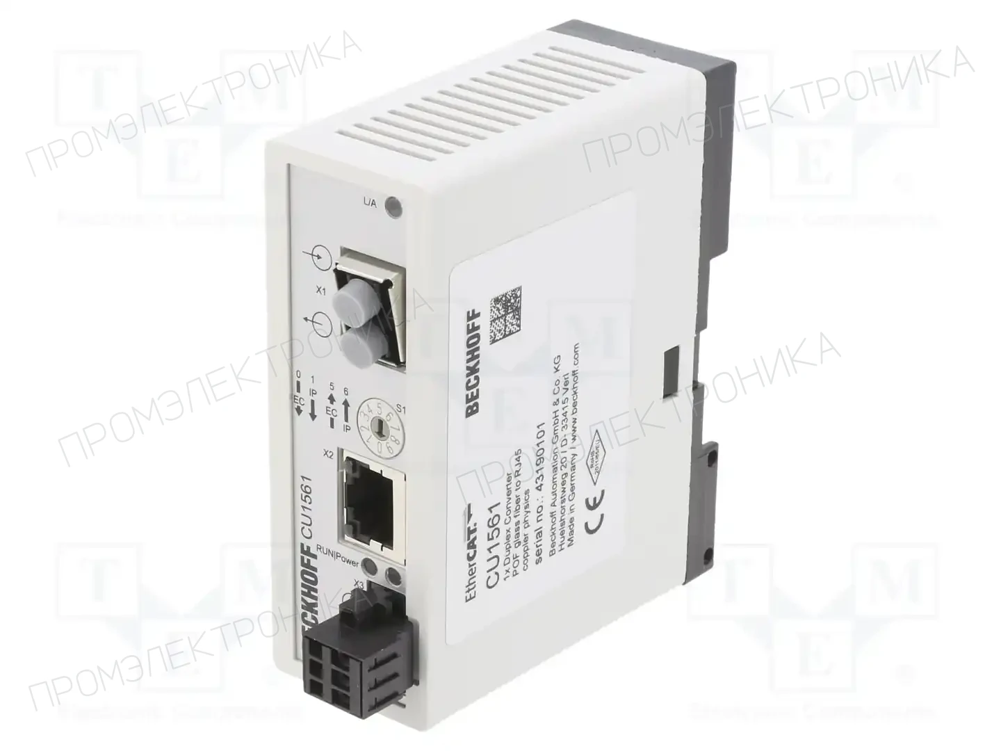 Beckhoff Automation CU1561 — Промышленные сети