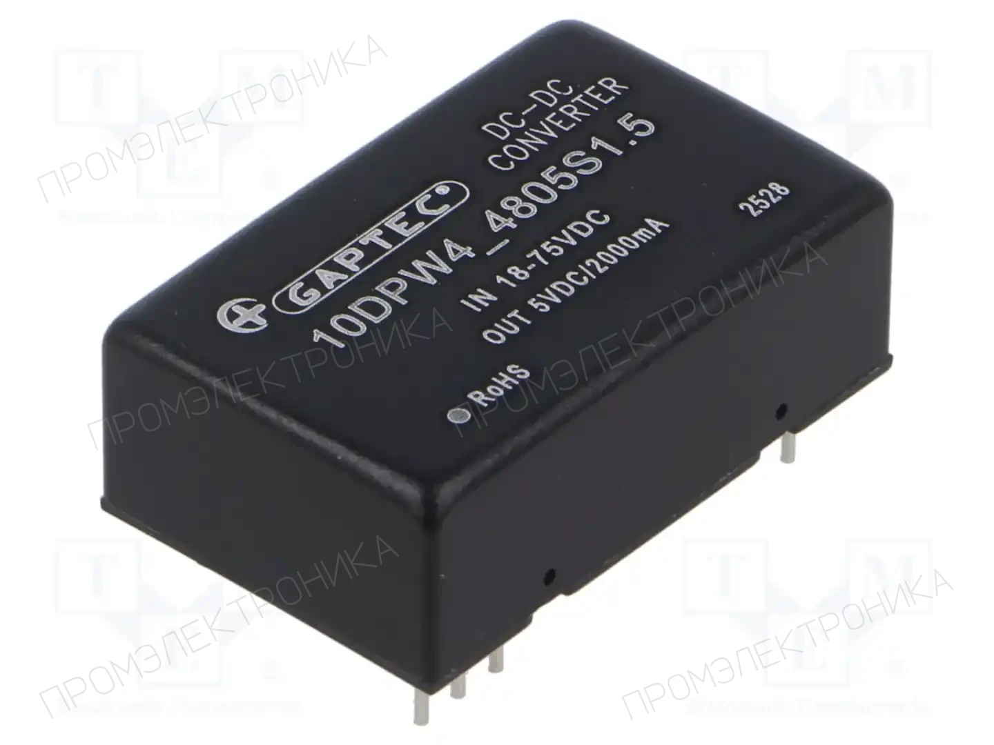 GAPTEC Electronic 10DPW_4805S1.5 — Преобразователи DC/DC