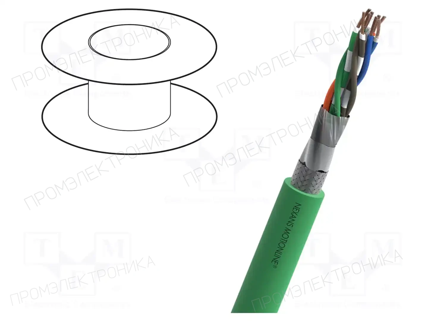 NEXANS 13-DRS26P04P-V1 — Провода промышленные Ethernet