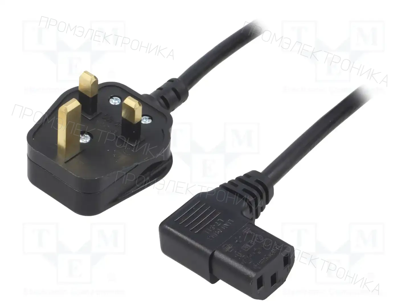 LIAN DUNG LT-327(3A) +511R H05VV-F BLK 1.5M — Кабели питания компьютерные и универс