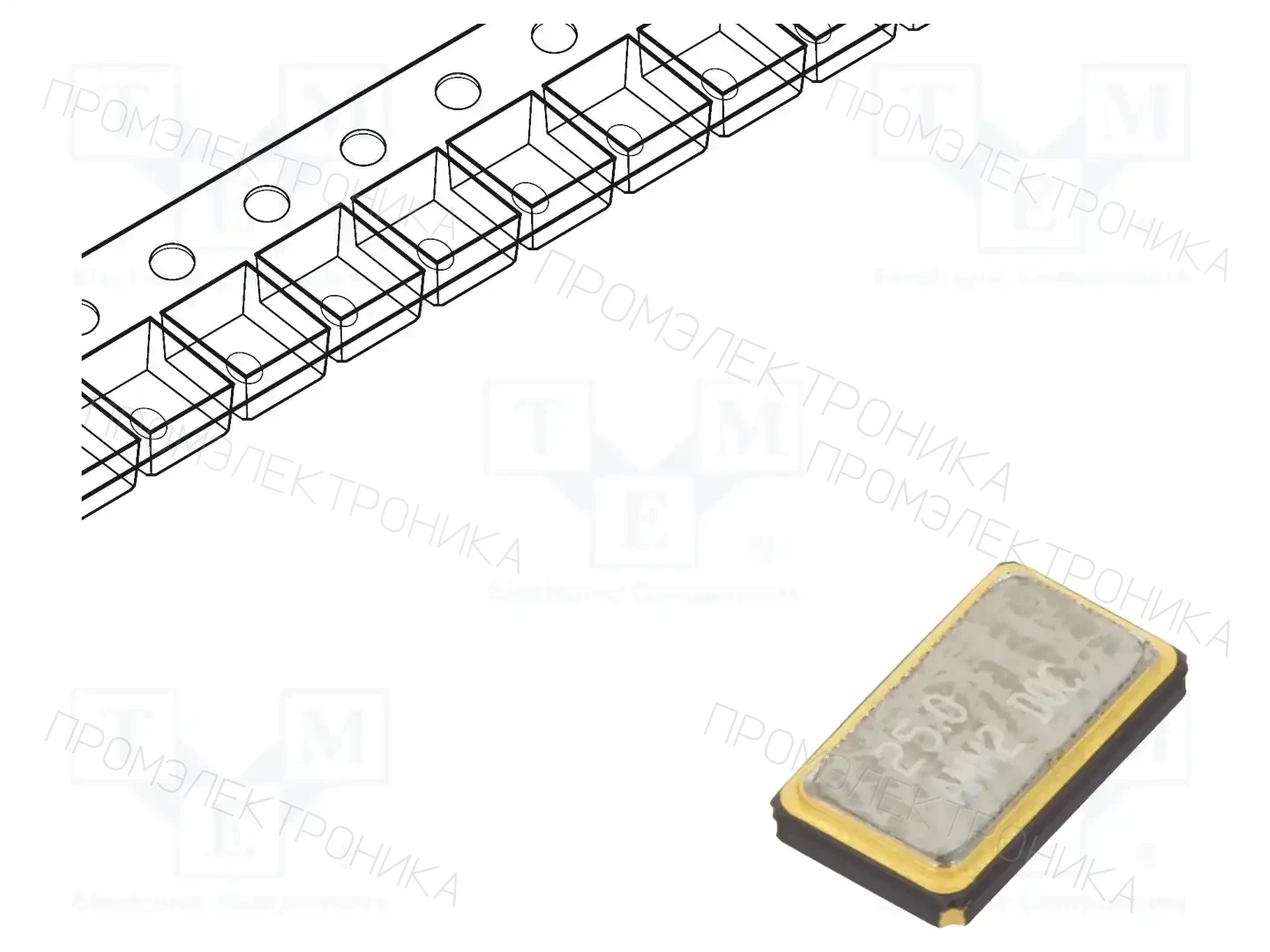 ABRACON ABMM2-25.000MHZ-E2-T — Резонаторы и генераторы
