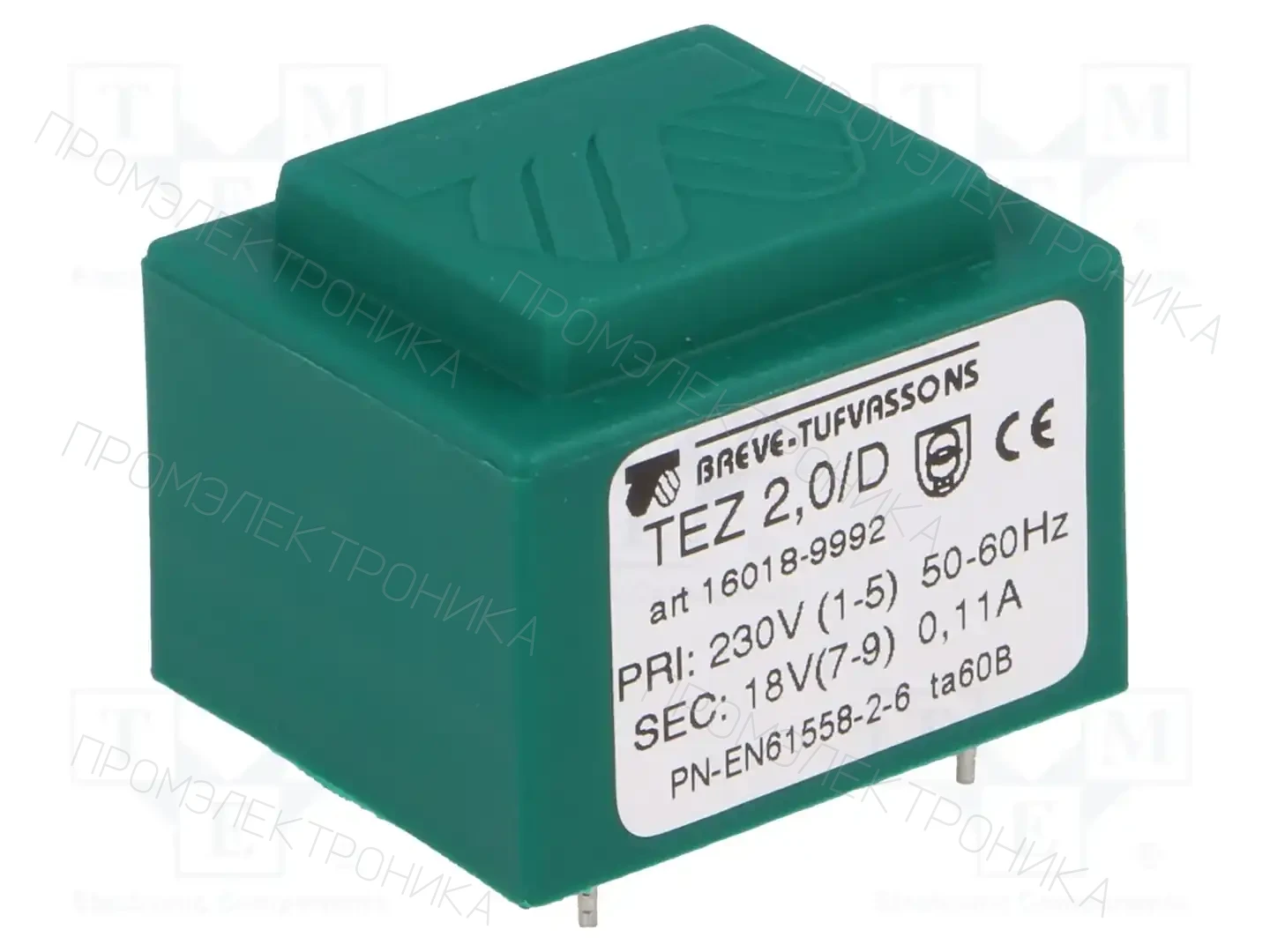 BREVE TUFVASSONS 16018-9992 — Трансформаторы PCB