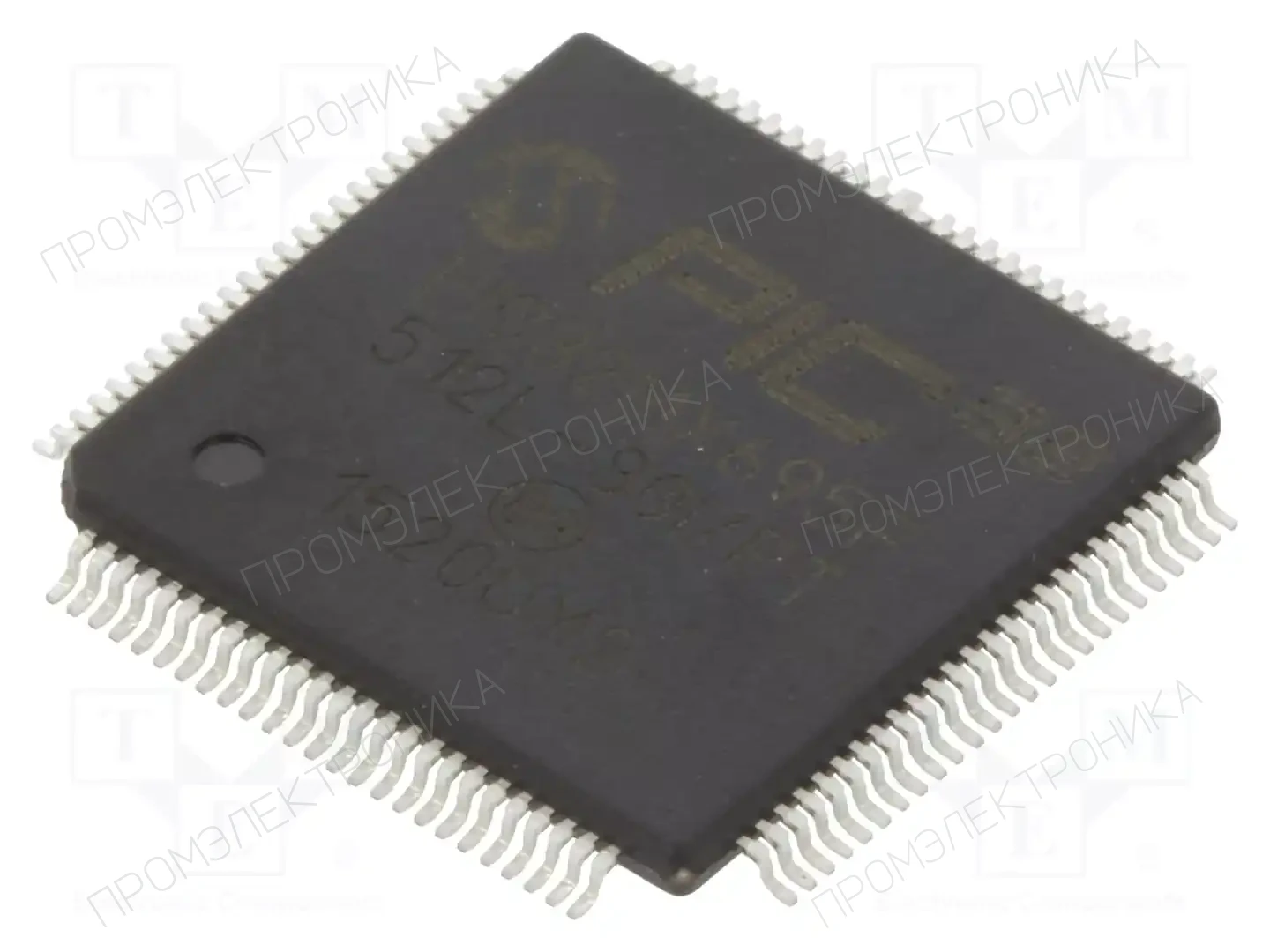Microchip Technology PIC32MX695F512L-80I/PT — Линейка PIC32 32-bit