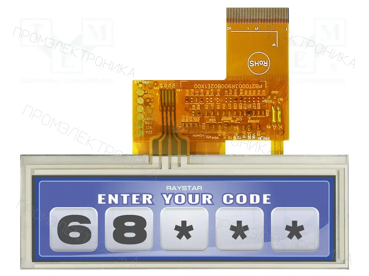RAYSTAR OPTRONICS RFS390C-AIW-DNS — Дисплеи TFT
