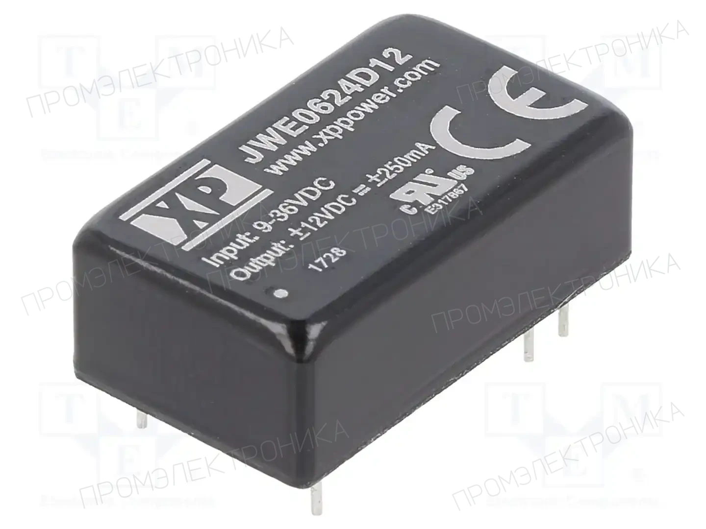 XP POWER JWE0624D12 — Преобразователи DC/DC