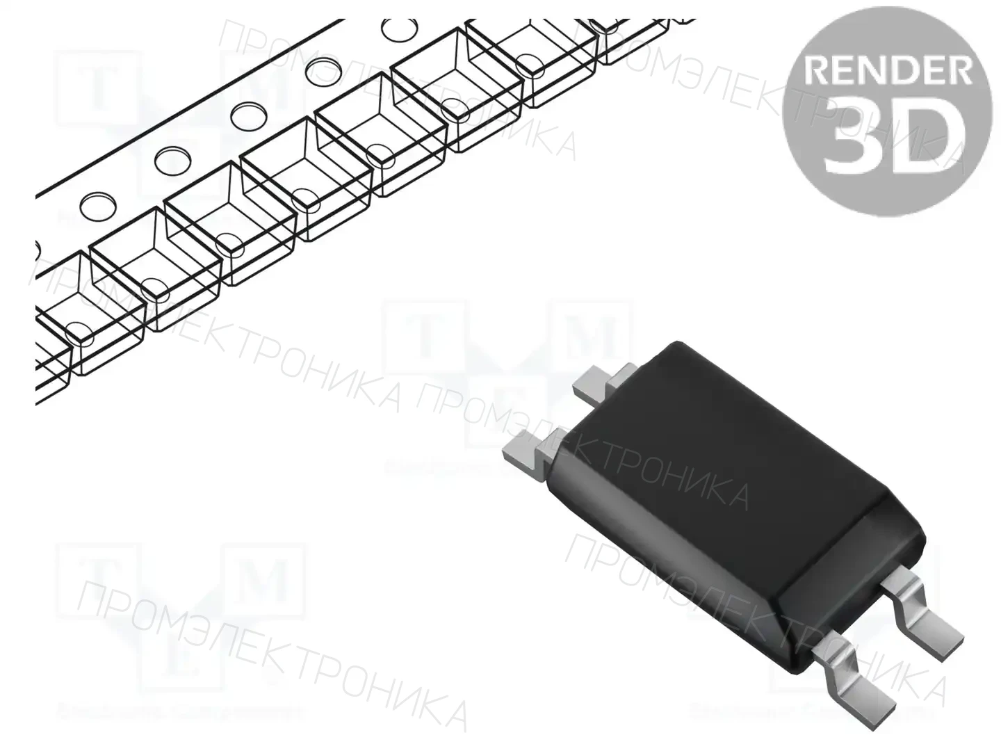 SHARP PC3H7CJ0001H — Оптроны – аналоговый выход