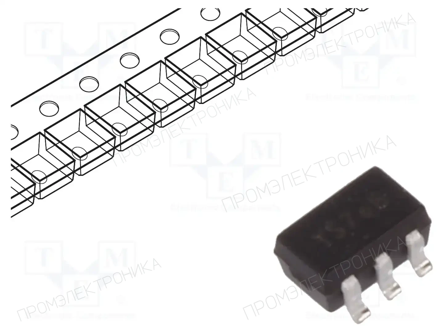 DIODES INCORPORATED 74AHC1G02SE-7 — Ворота, инверторы