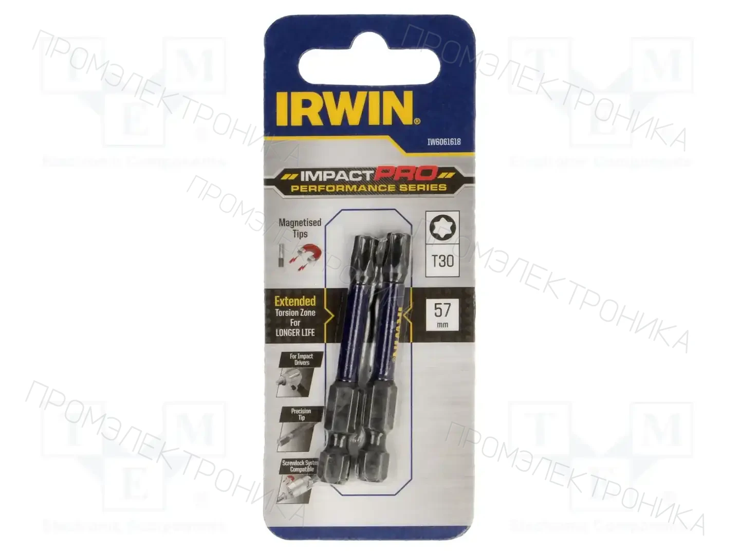 IRWIN IW6061618 — Наконечники для отверток