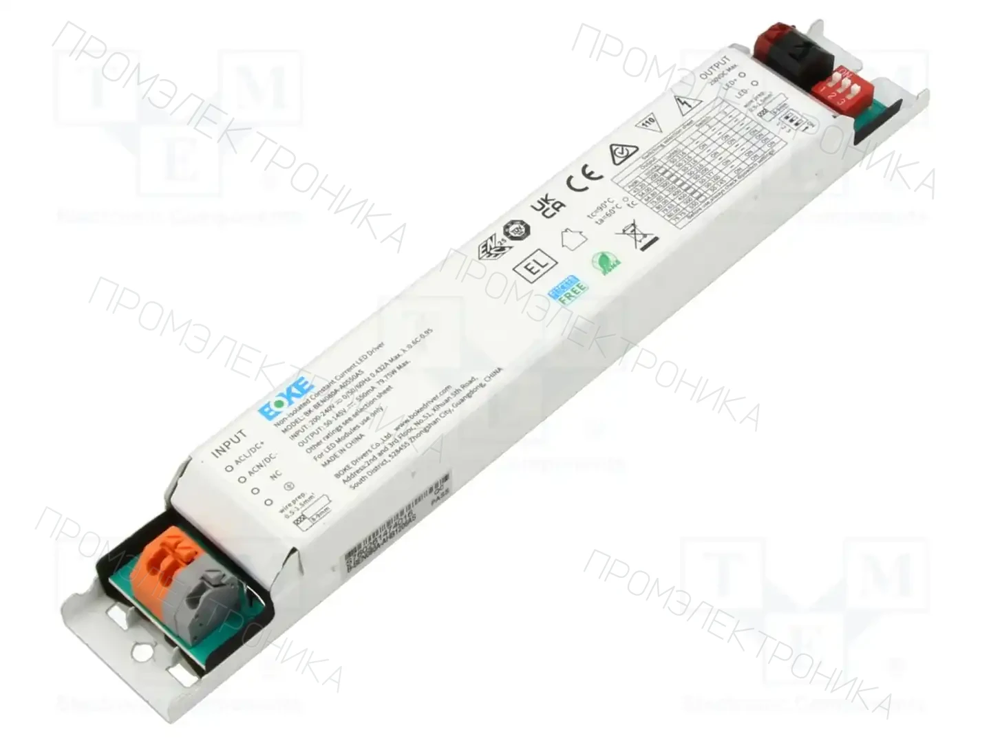 BOKE BK-BEN080A-A0550AS — Блоки питания для LED