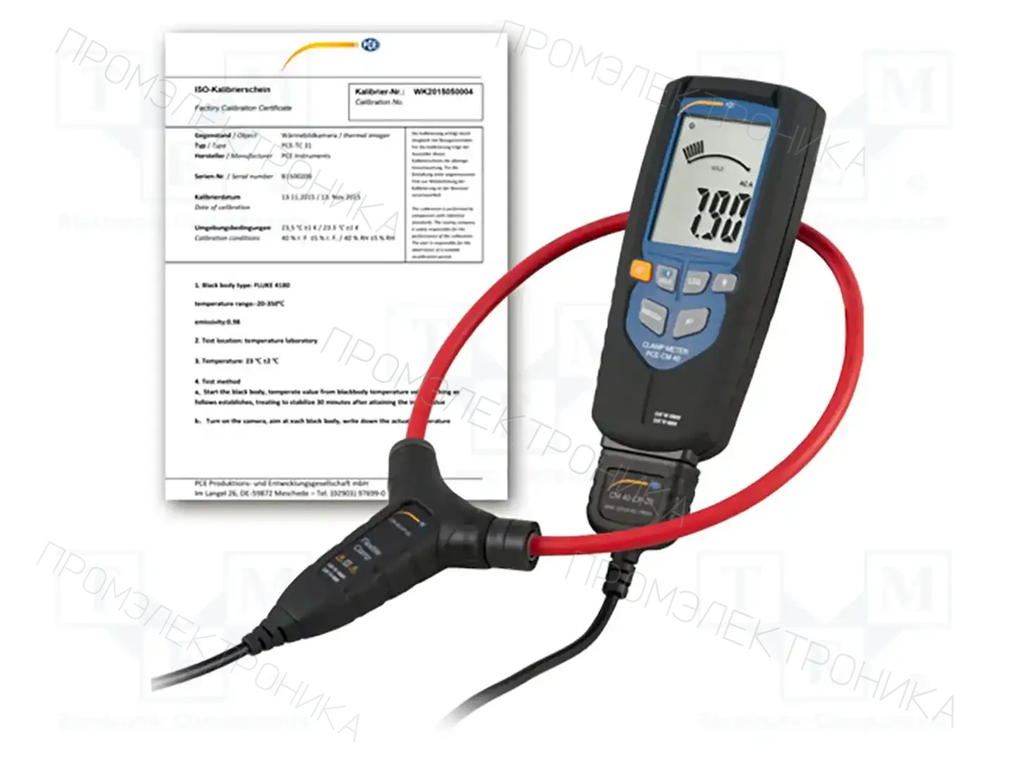 PCE INSTRUMENTS PCE-CM 40-ICA — Измерители клещевые насадки AC