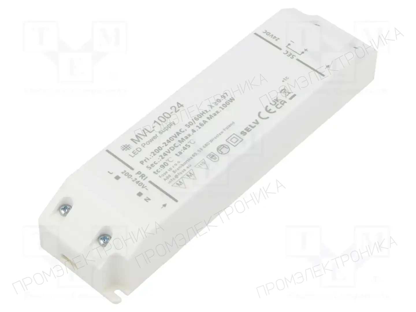 FOSE ZASILACZ 24V 100W IP20 PFC — Блоки питания для LED
