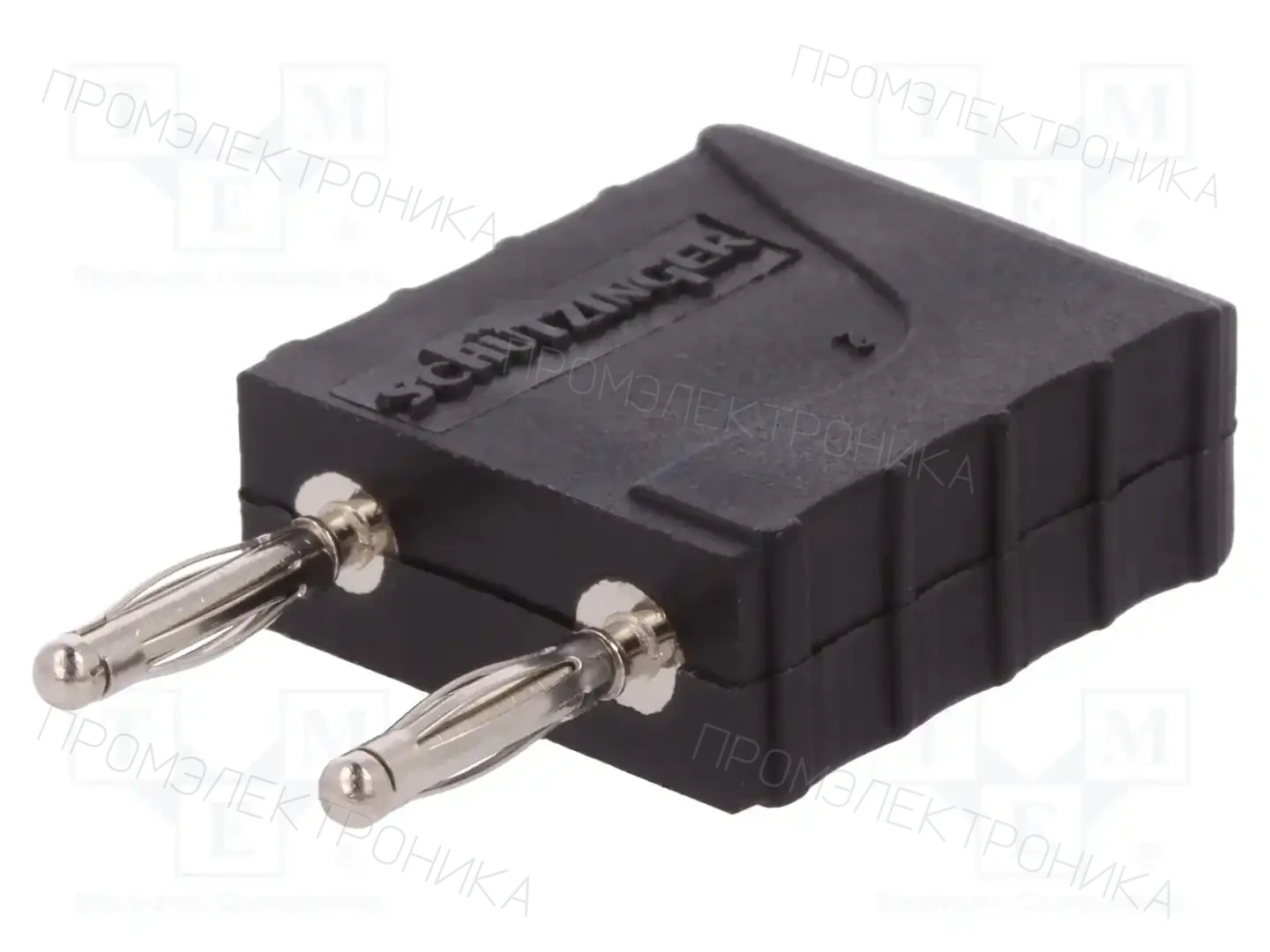 SCHÜTZINGER KURZ 10-2 IG MB NI / SW — Вилки банановые 2мм