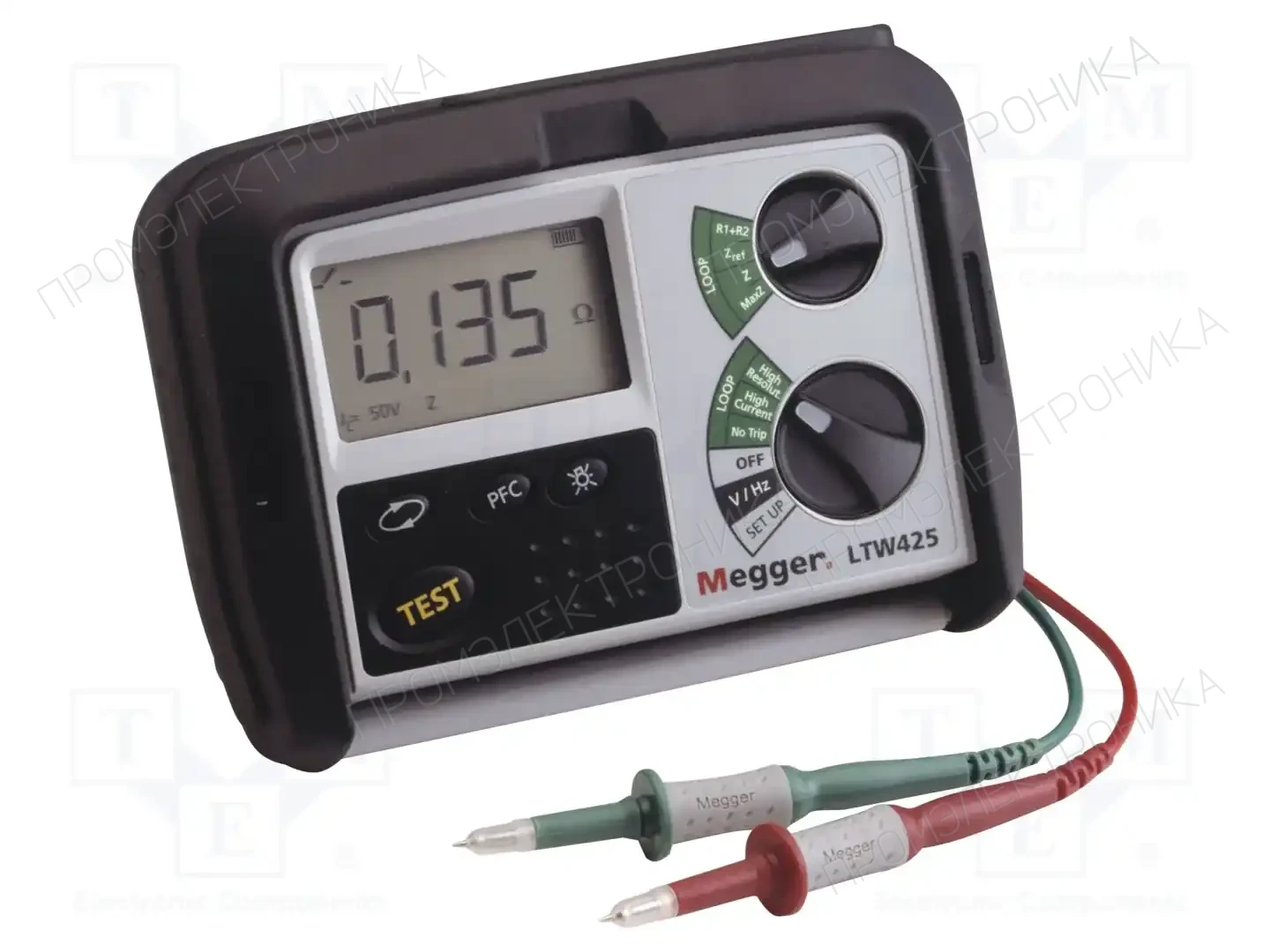 MEGGER LTW425-EU-SC — Измерители активн. сопротивл. заземления
