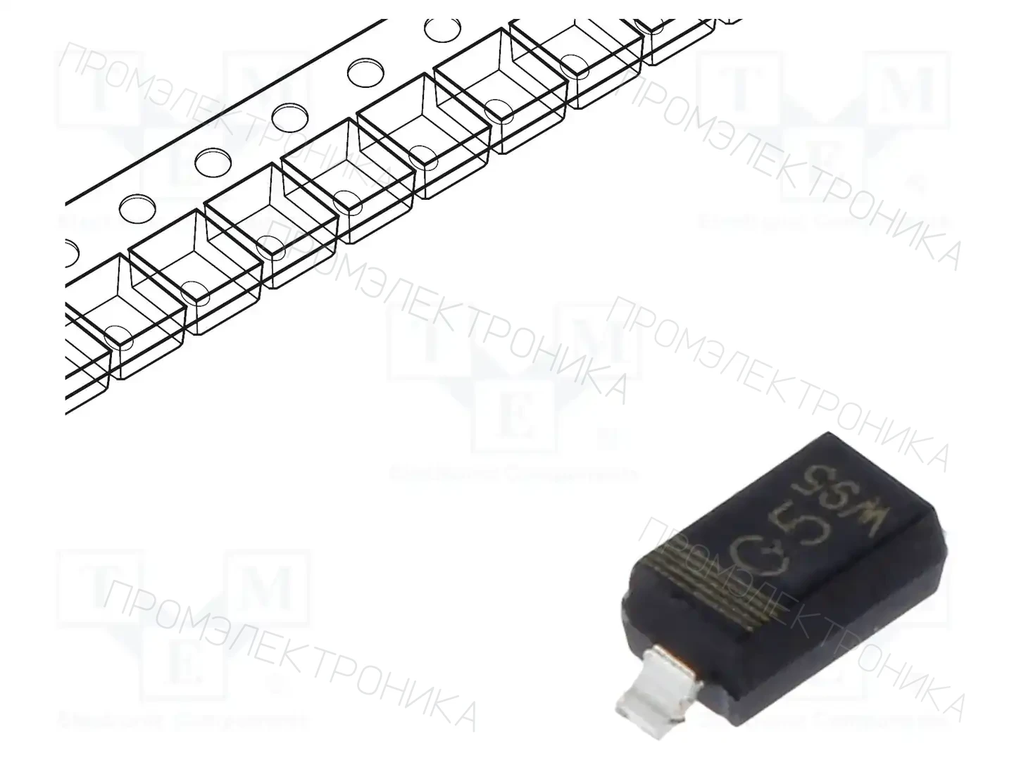 NEXPERIA PMEG4010EGWX — Диоды Шотки SMD