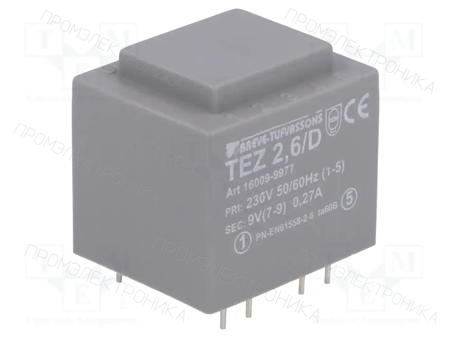 BREVE TUFVASSONS 16009-9977 — Трансформаторы PCB