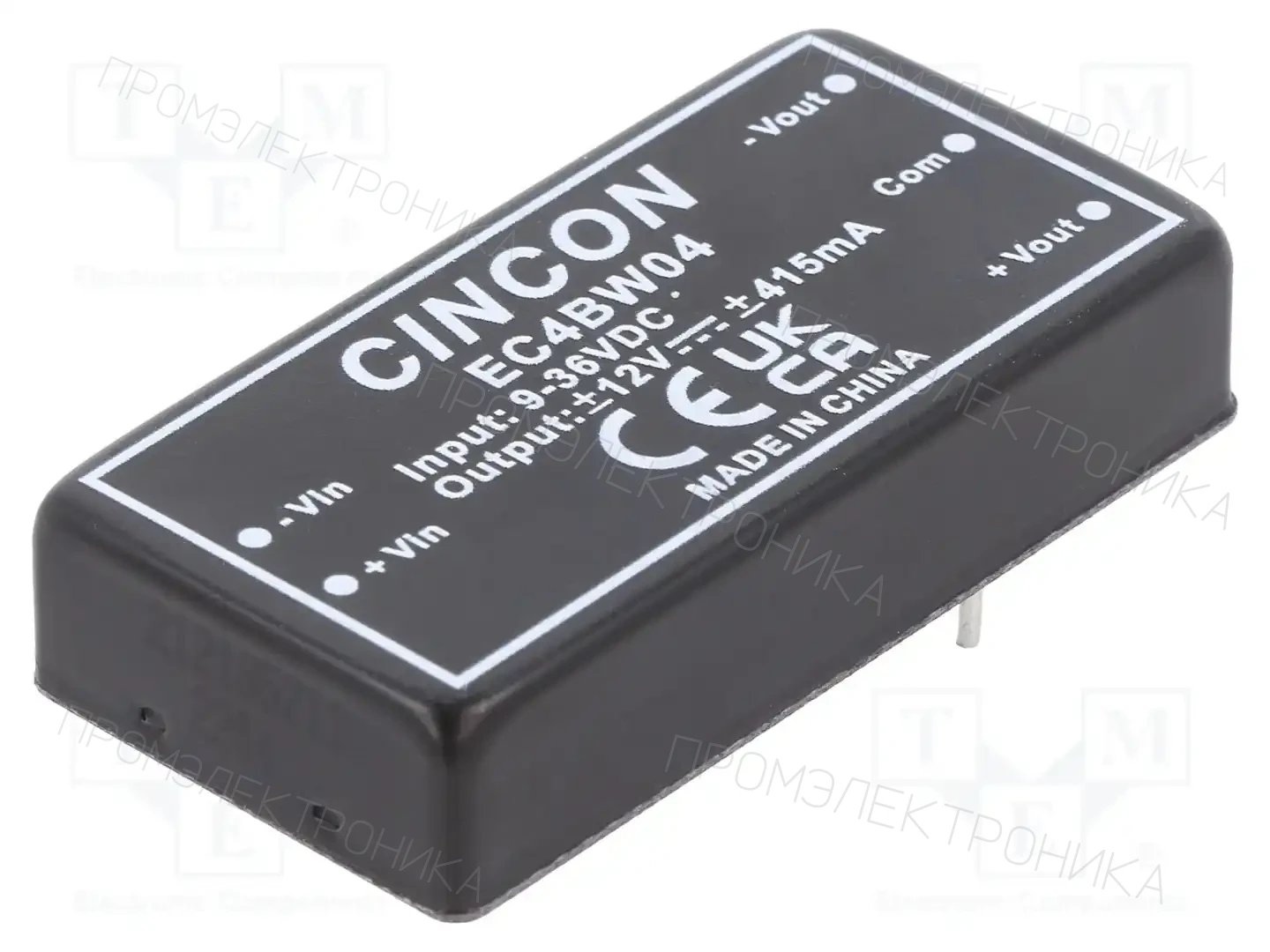 CINCON EC4BW04 — Преобразователи DC/DC