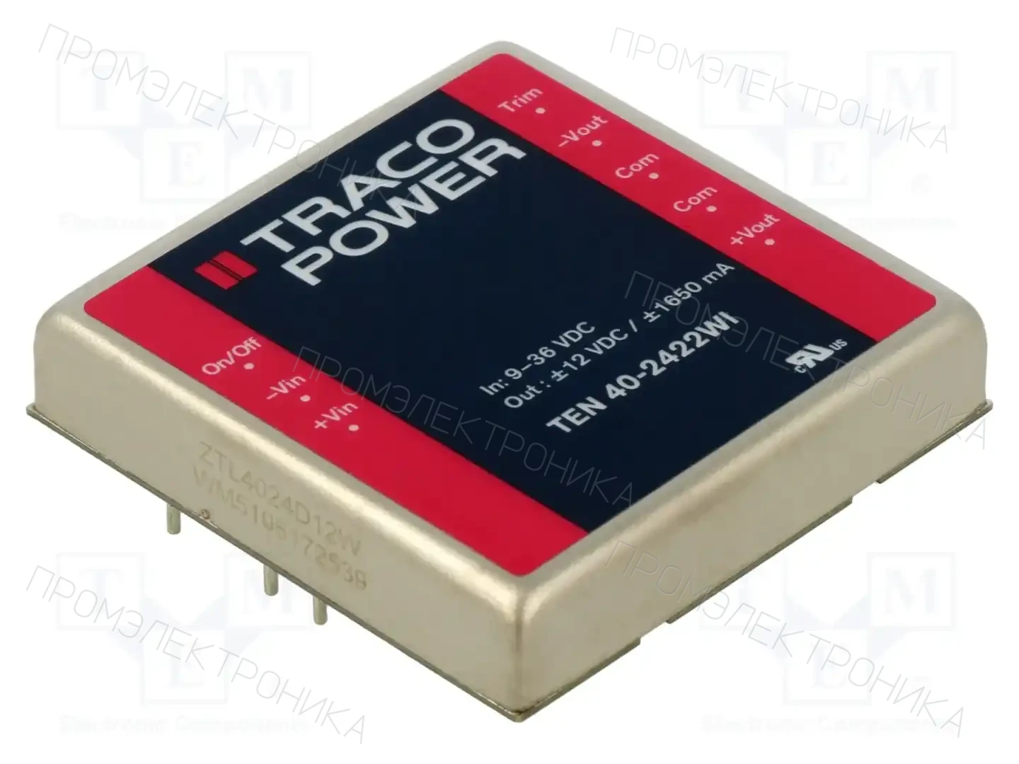 TRACO POWER TEN 40-2422WI — Преобразователи DC/DC