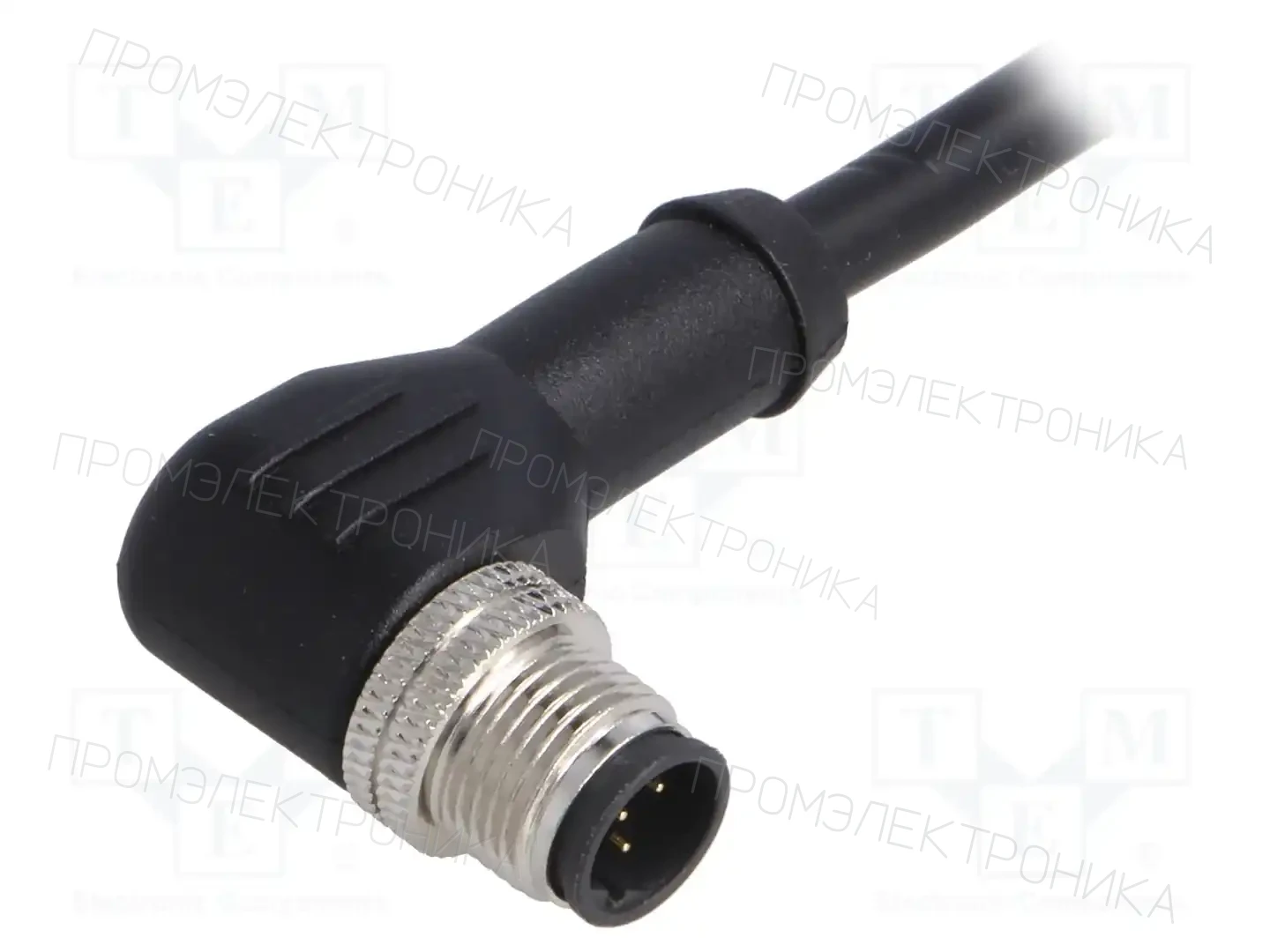 BULGIN PXPPVC12RAM05BCL010PVC — Соединения M12 с проводом