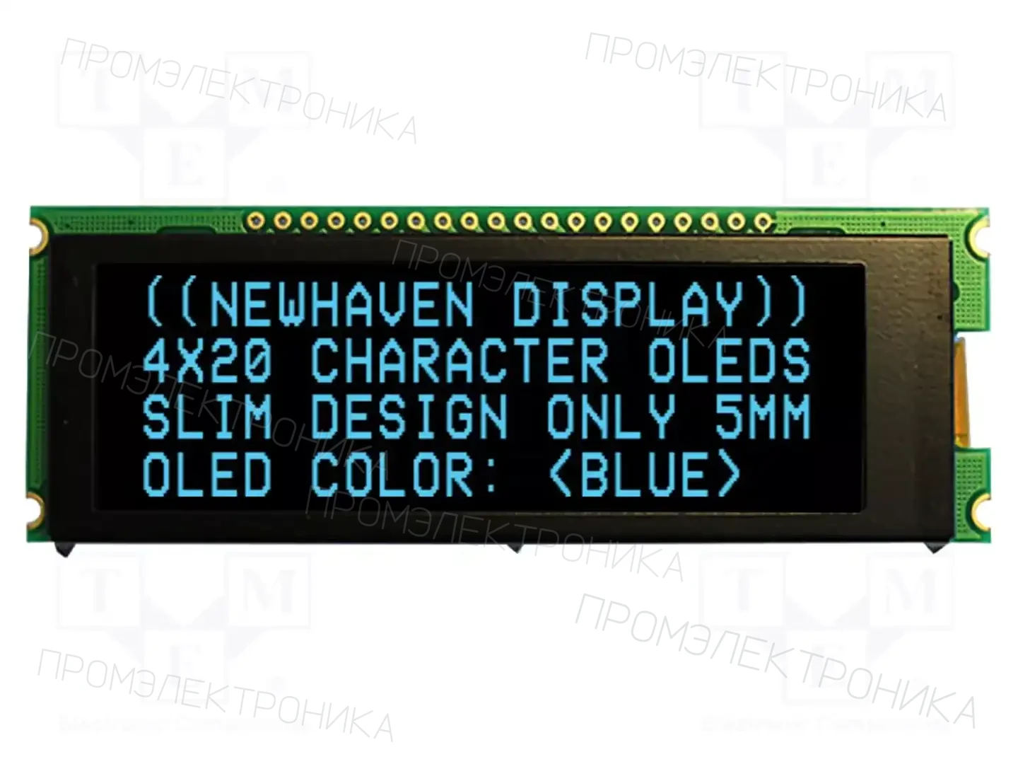 NEWHAVEN DISPLAY INTERNATIONAL NHD-0420CW-AB3 — Дисплеи OLED буквенно-цифровые