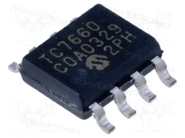 Microchip Technology TC7660COA — Регуляторы напряжения - микросхемы DC/DC