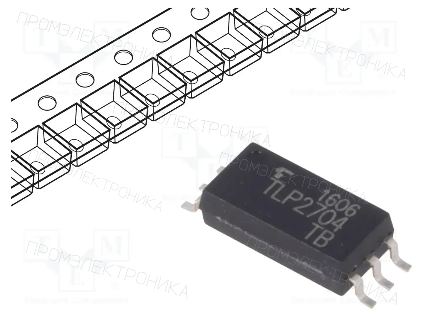 TOSHIBA TLP2704(E(T — Оптроны – цифровой выход