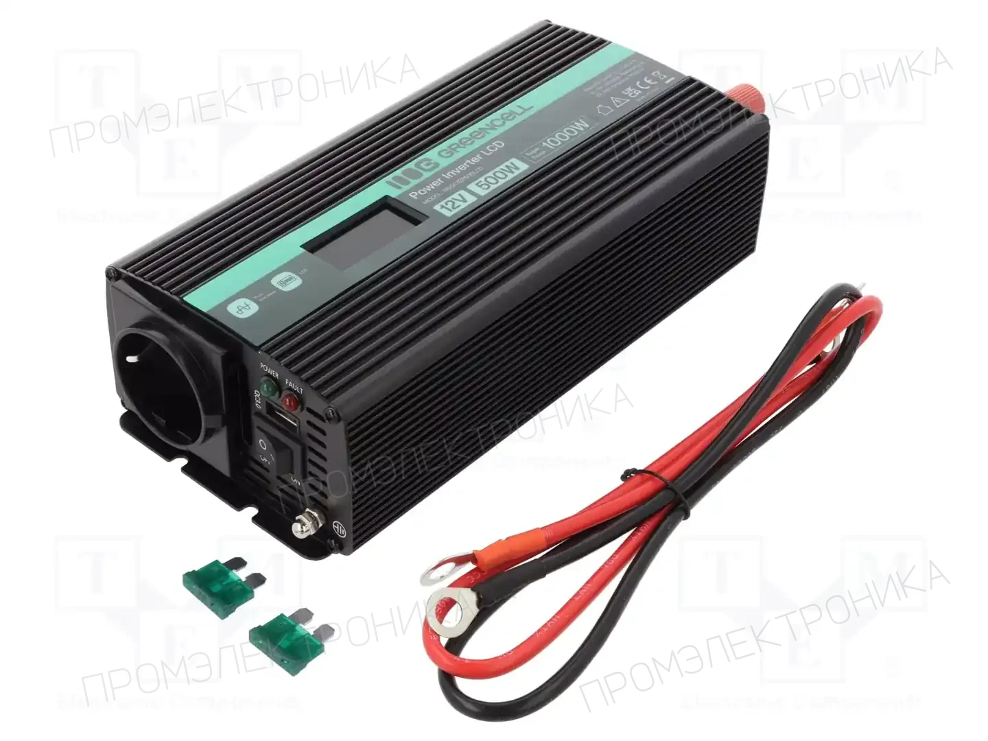 GREEN CELL INVGC12P500LCD — Автомобильные преобразователи напряжения