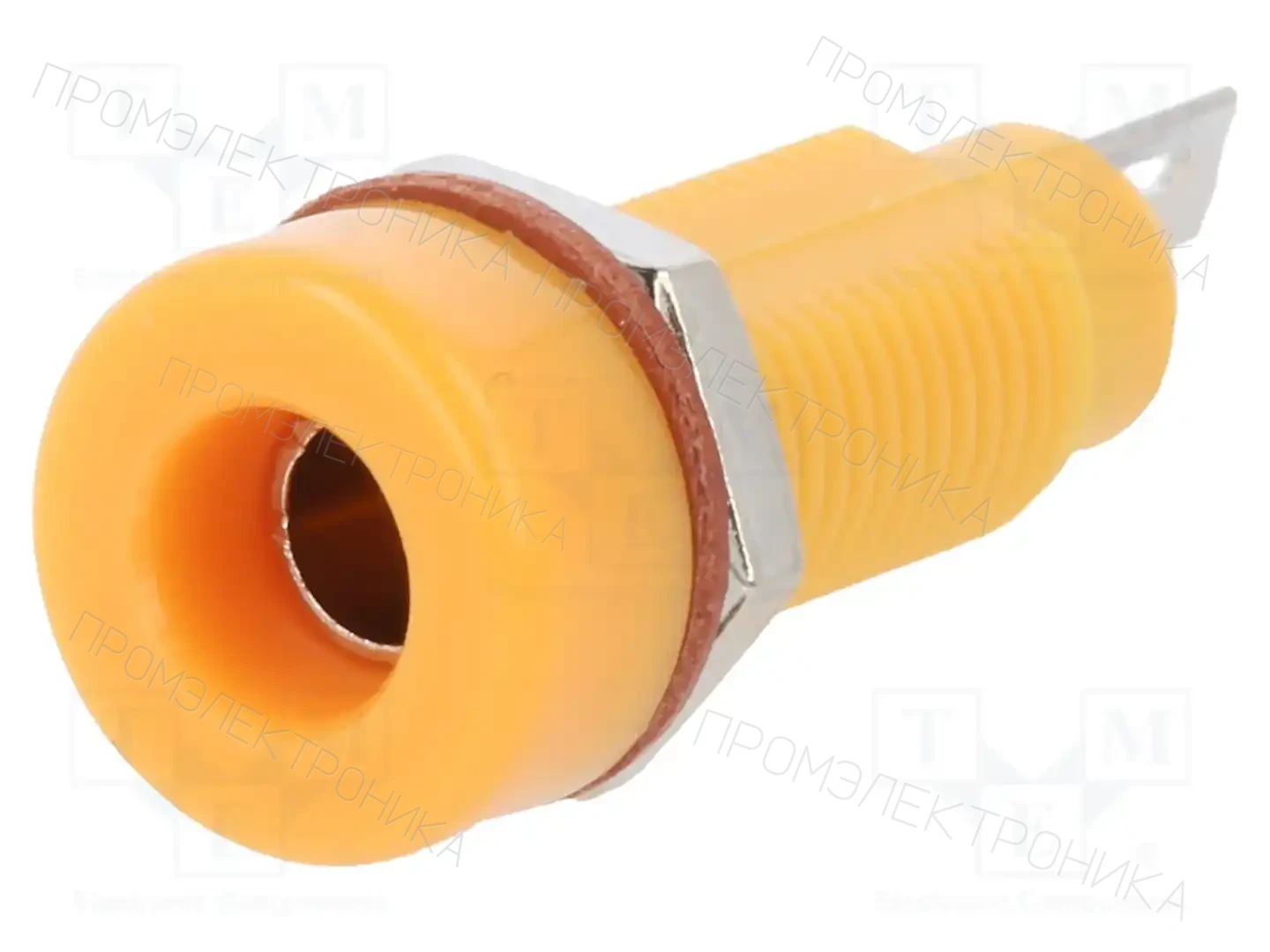 SCI R1-22 ORANGE — Гнезда банановые 4мм