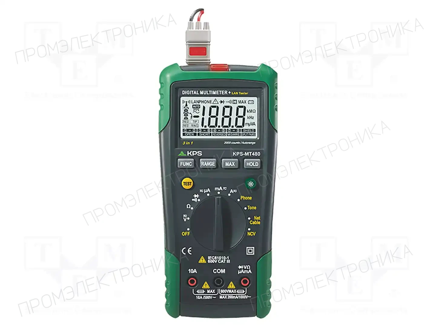 KPS KPS-MT480 — Мультиметры цифровые переносные -MT480