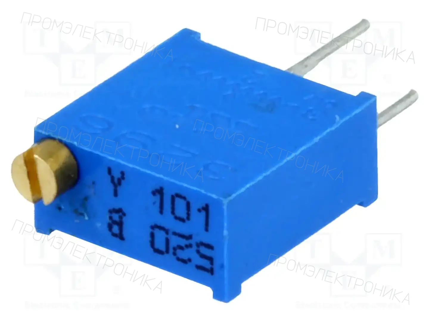 SR PASSIVES T910Y-100R — Потенциометры THT многооборотные 3/8 дм