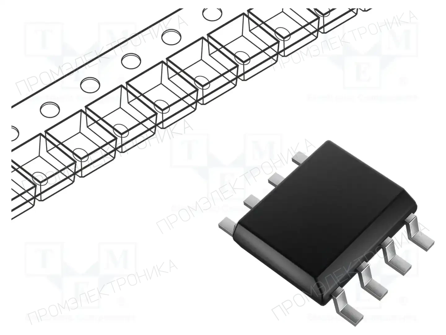 Microchip Technology MCP3422A0-E/MS — Преобразователи A/D - микросхемы
