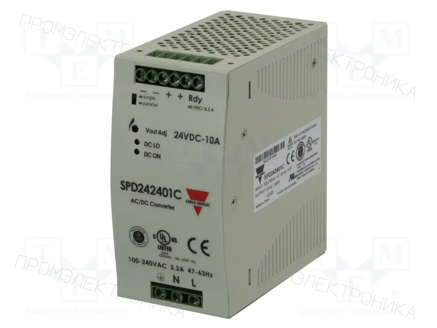 CARLO GAVAZZI SPD122401C — Блоки питания на DIN-рейку
