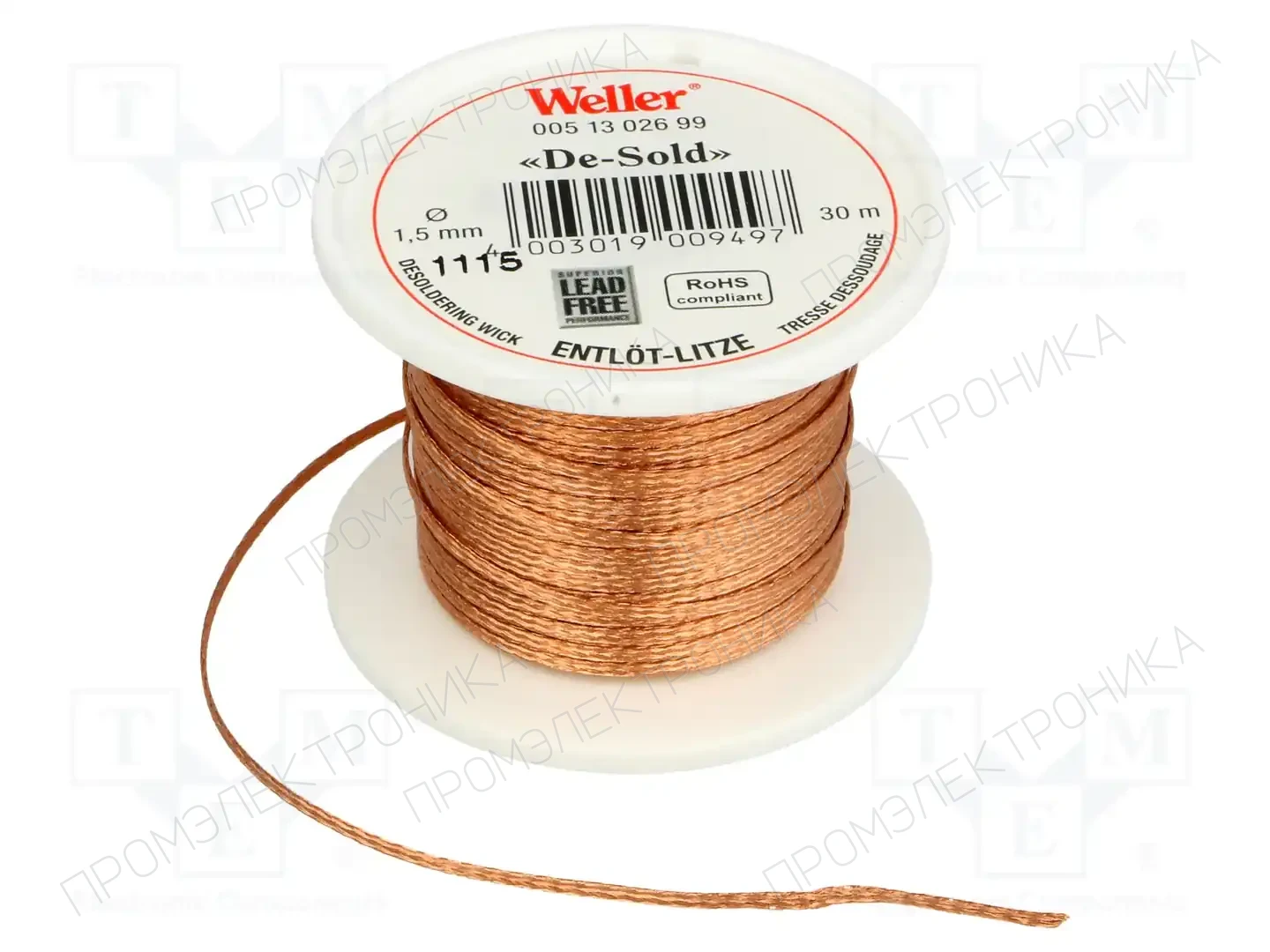 WELLER T0051302699 — Ленты выпаивающие