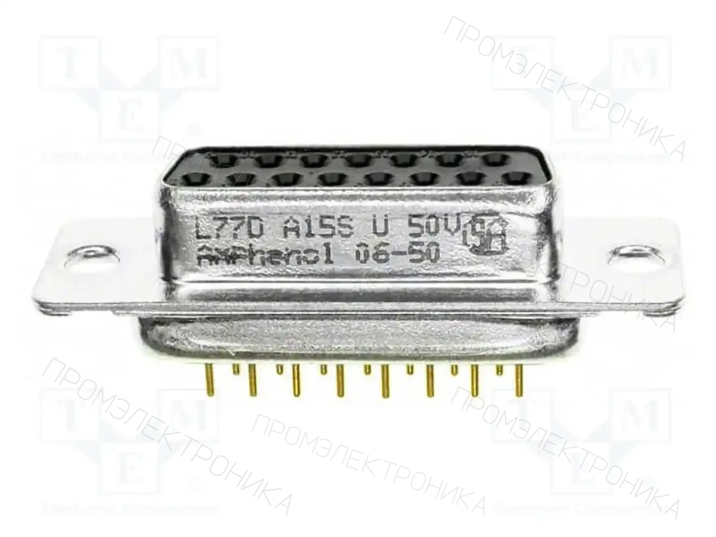 AMPHENOL L77DA15SU — Штекеры и гнезда D-Sub