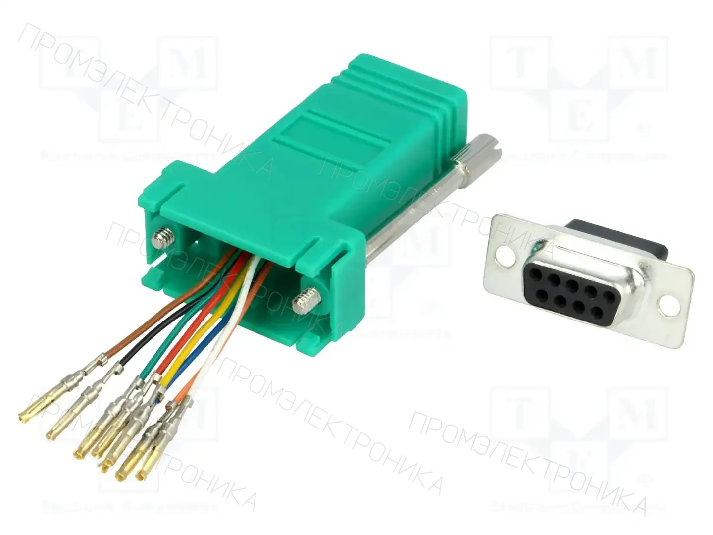 MH CONNECTORS DA9-SMJ8-G-K — Адаптеры D-Sub