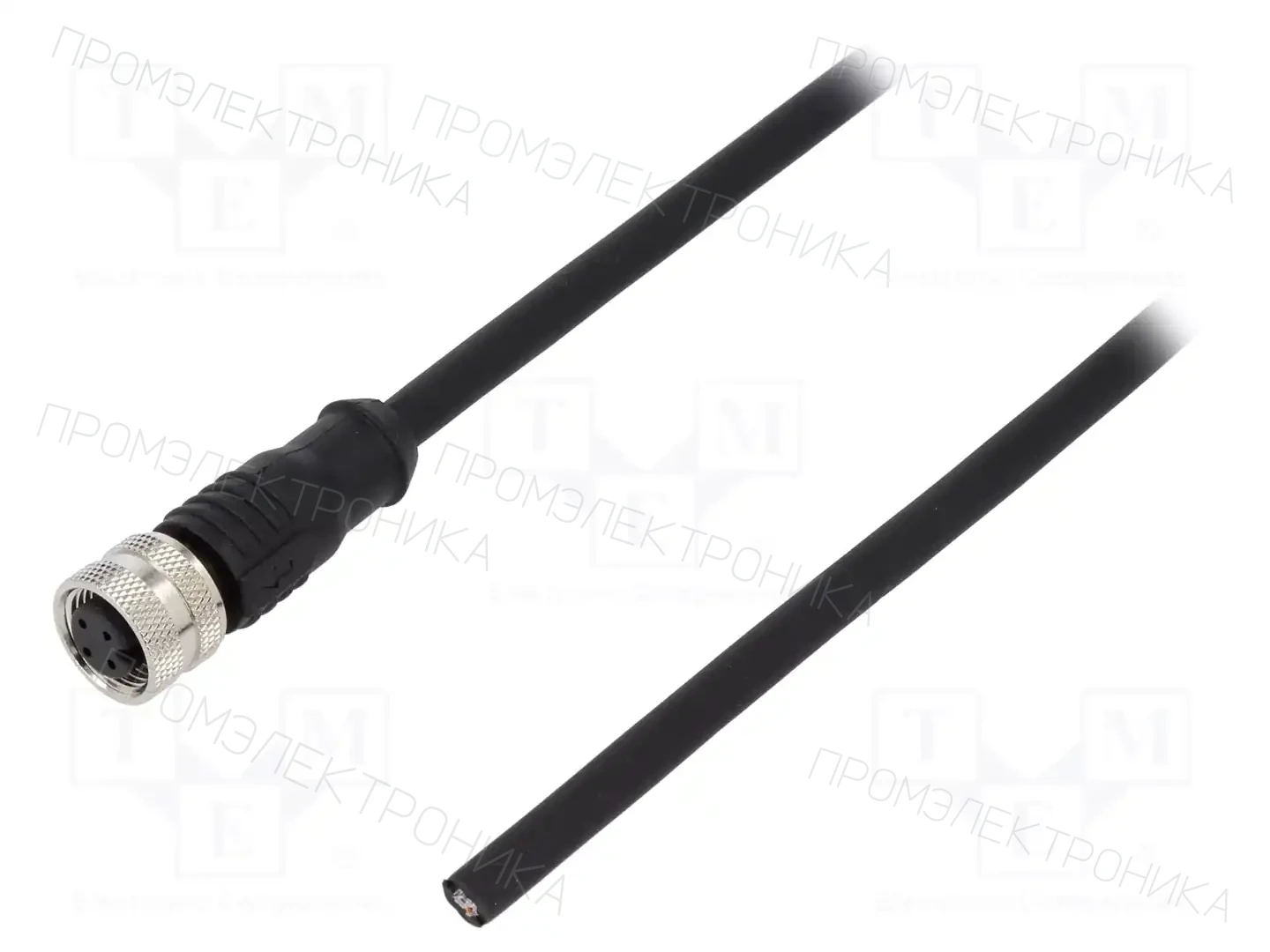 DEGSON ELECTRONICS PM-M12A-04P-FF-SL8B01-00A(H) — Соединения M12 с проводом