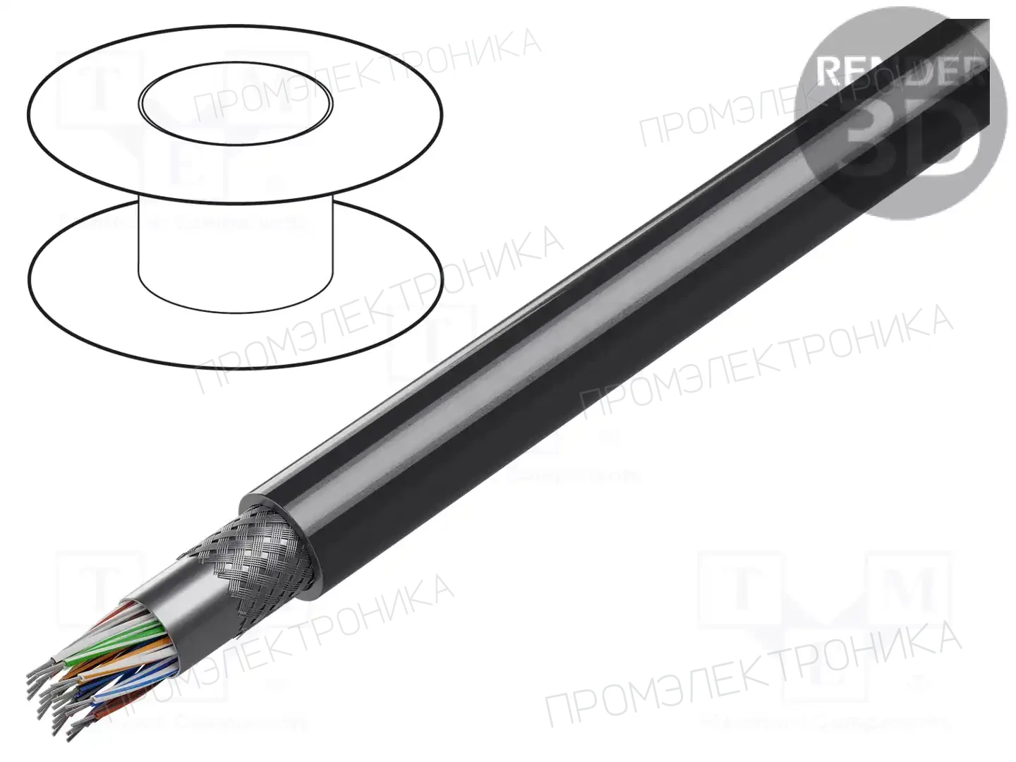 BELDEN 8340 060100 — Провода для последовательных шин