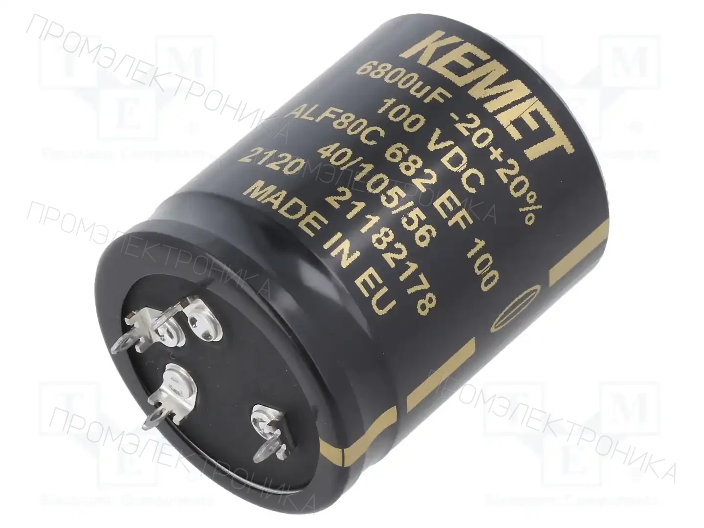 KEMET ALF80C682EF100 — Конденсаторы электролитические SNAP-IN