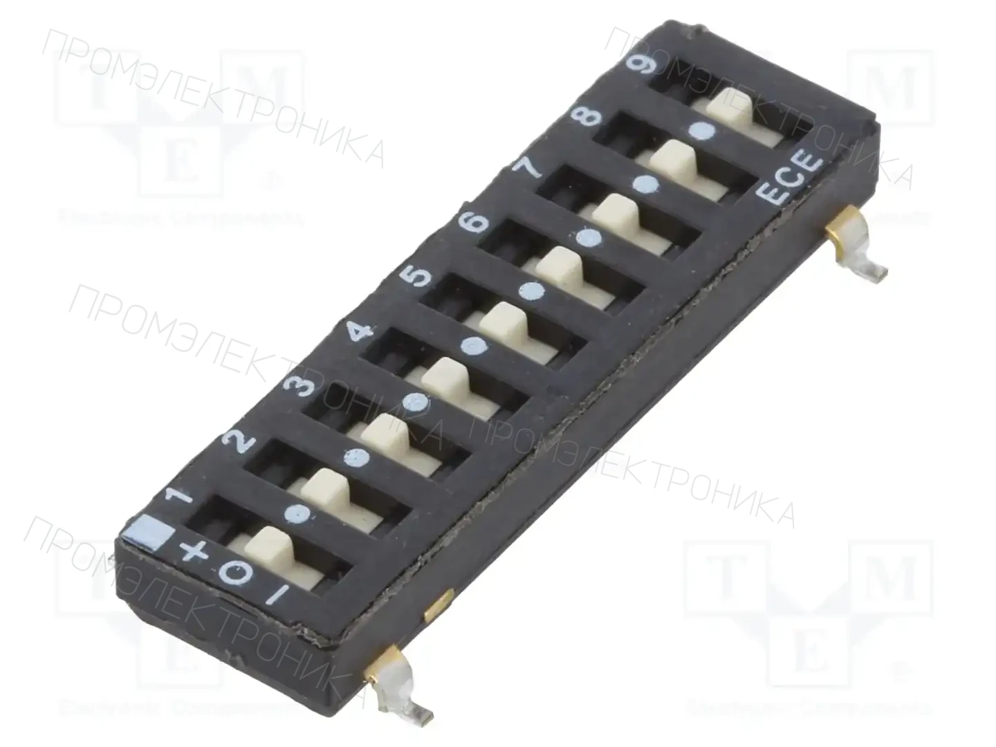 ECE ETS109LTZ — Переключатели типа Dip-Switch