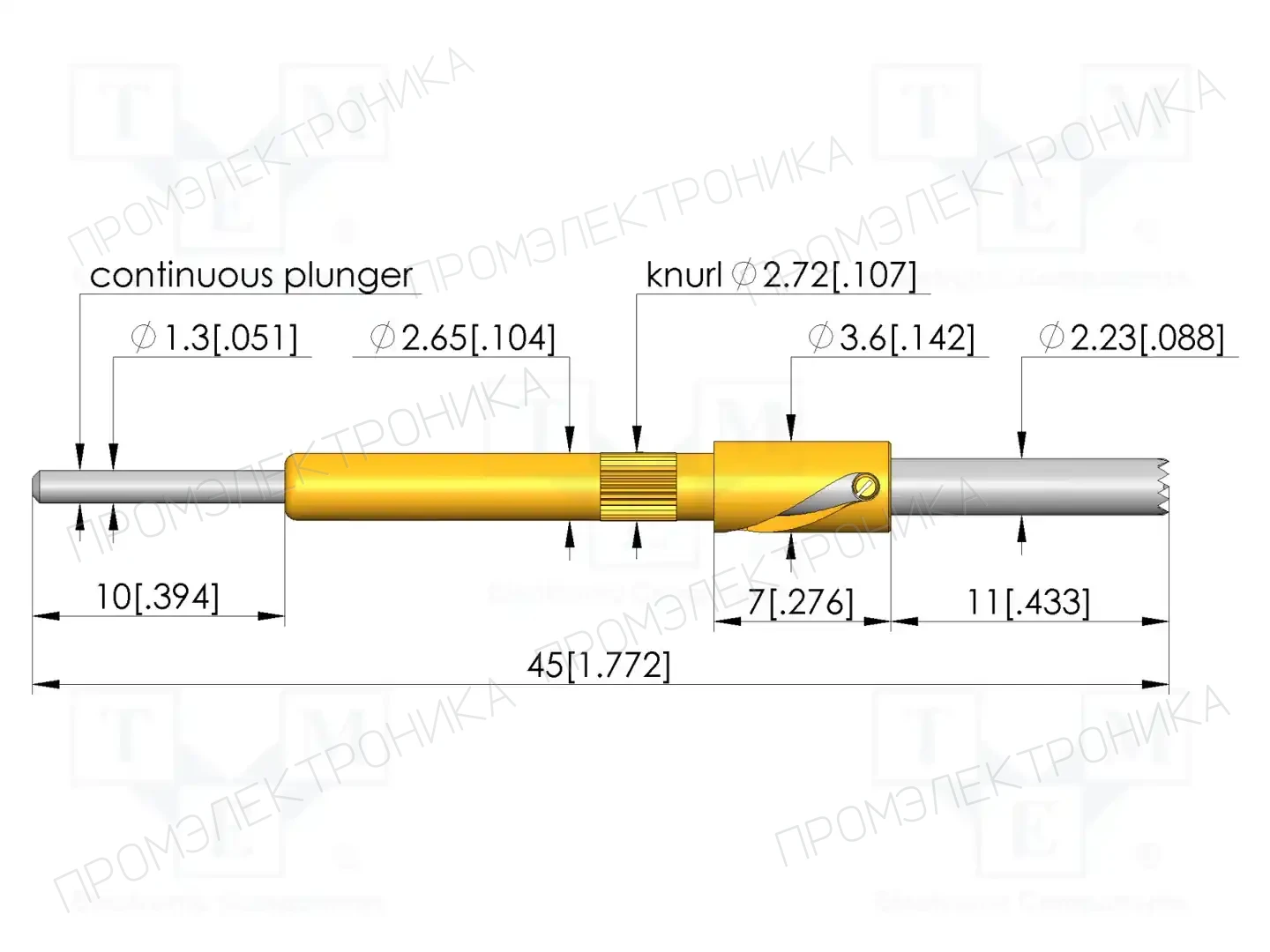 INGUN GKS-713 206 225 R 1507 — Измерительные щупы