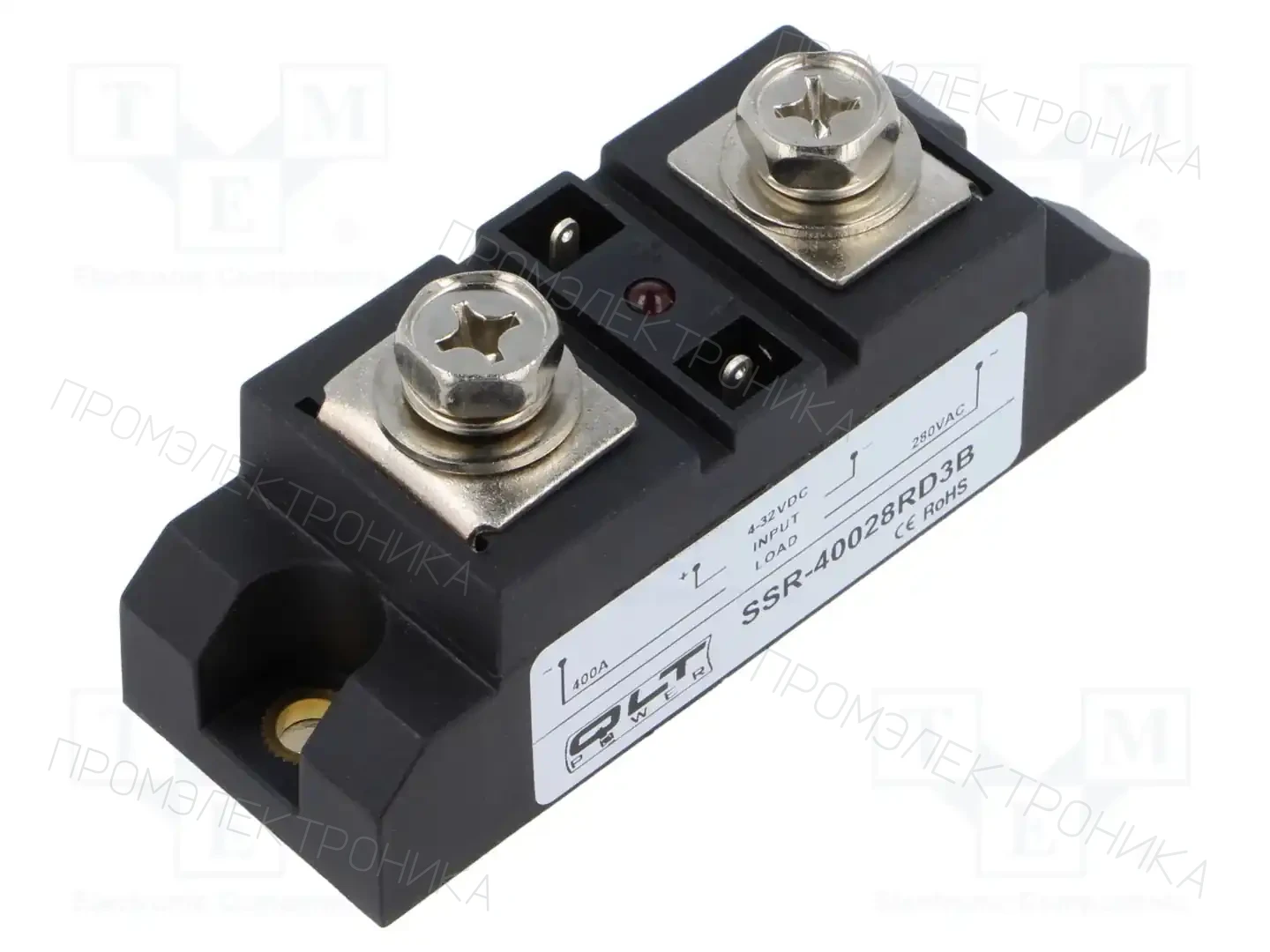 QLT POWER SSR-40028RD3B — Реле SSR однофазные