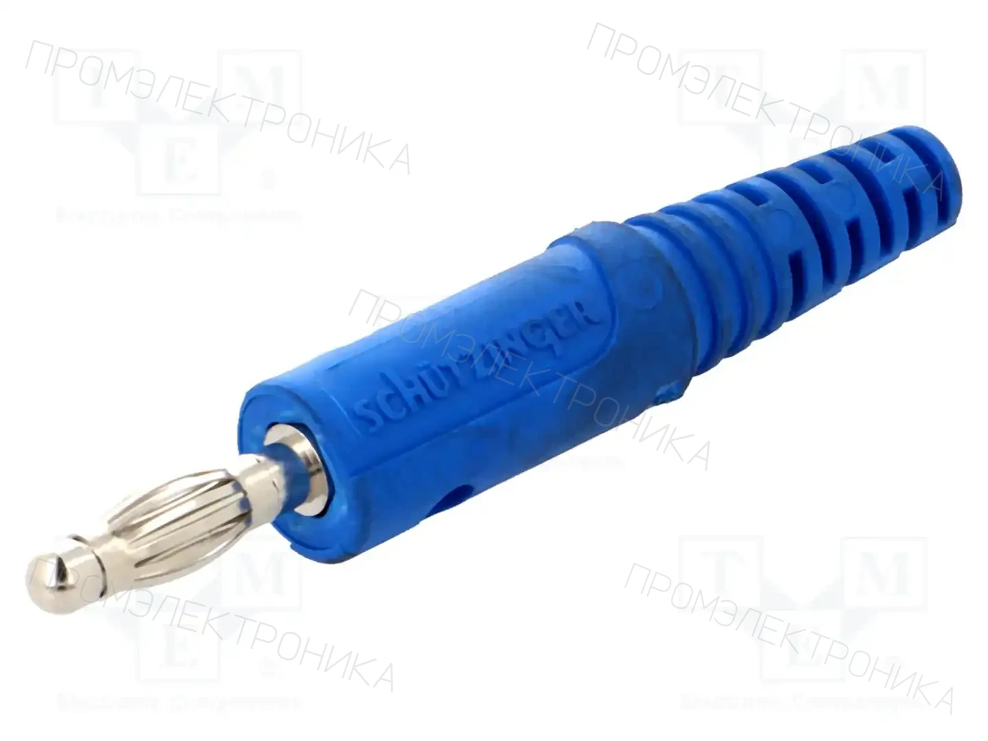 SCHÜTZINGER FK 82 L NI / BL — Вилки банановые 4мм