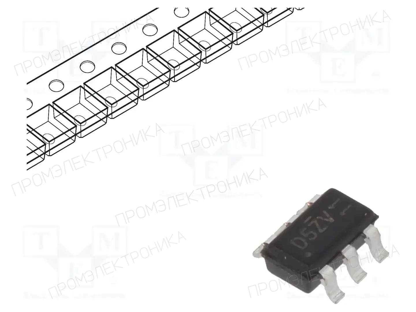 ALPHA & OMEGA SEMICONDUCTOR AO6405 — Транзисторы с каналом P SMD